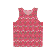 "Rainbows and Lightning Pink" MEN'S TANK TOP