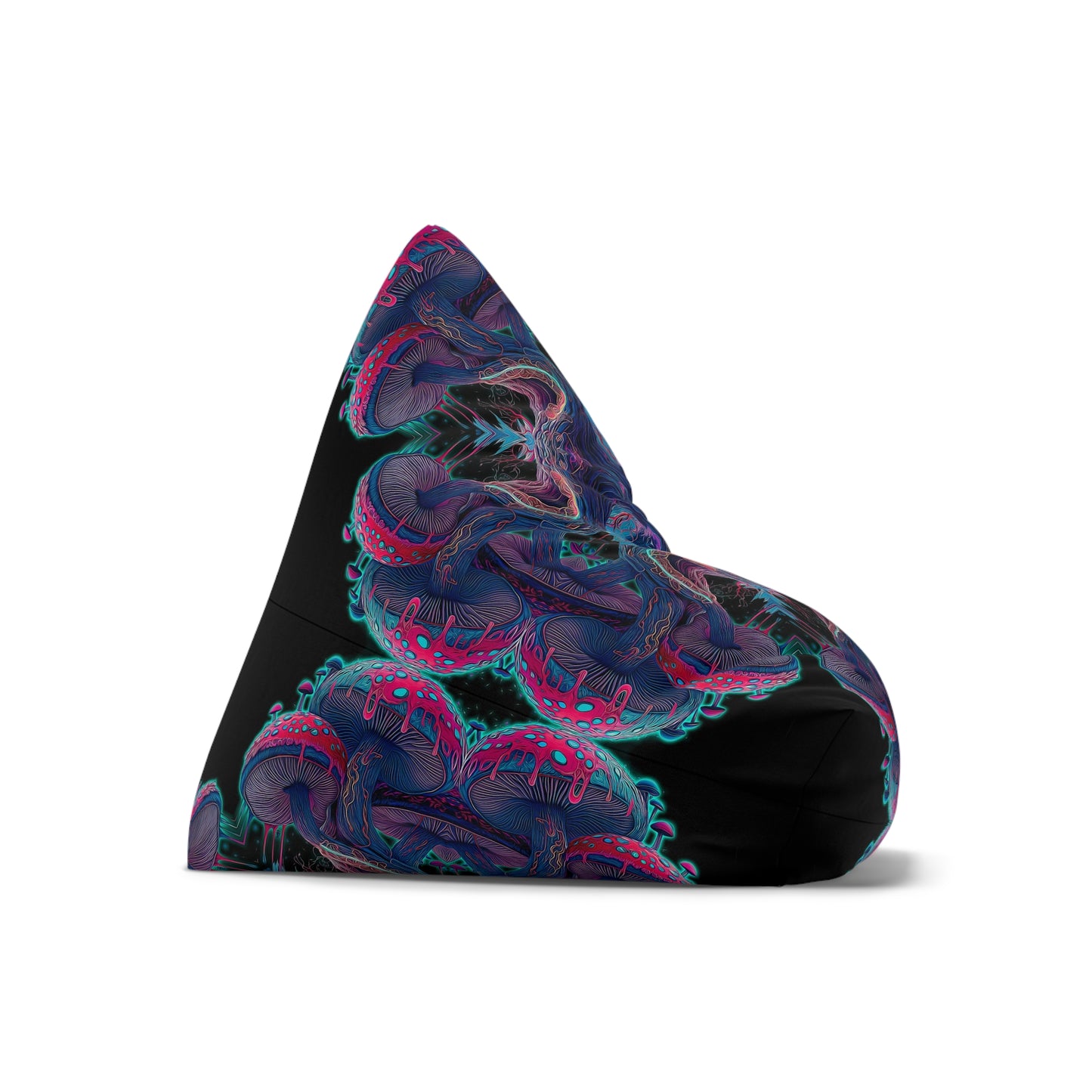 "Mushroom Tree Mandala" BEAN BAG CHAIR COVER