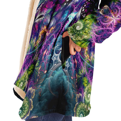 "Emergence" HOODED CLOAK