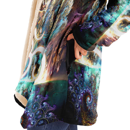 "Density 432" HOODED CLOAK