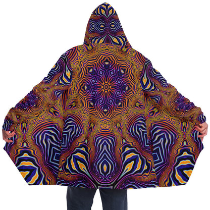 "King of the Festival Mandala" HOODED CLOAK