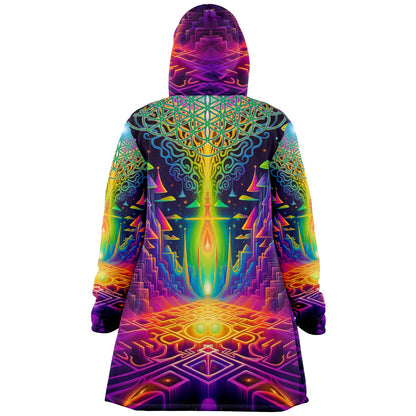 "Maze of Life" HOODED CLOAK