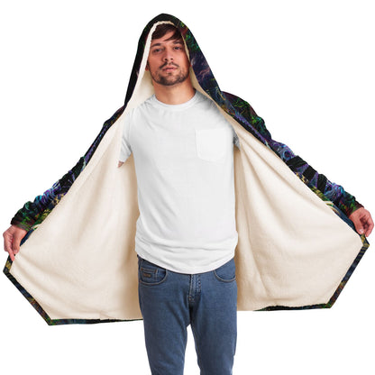 "Heightened Stroll" HOODED CLOAK
