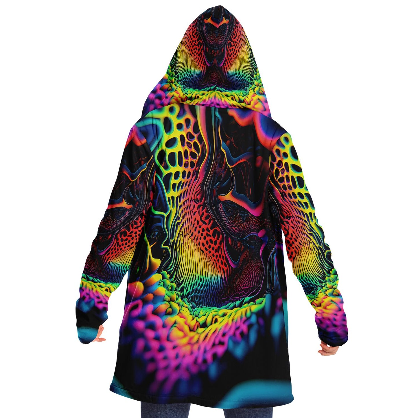 "Ferro Field" HOODED CLOAK