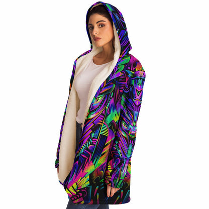 "Psyro" HOODED CLOAK