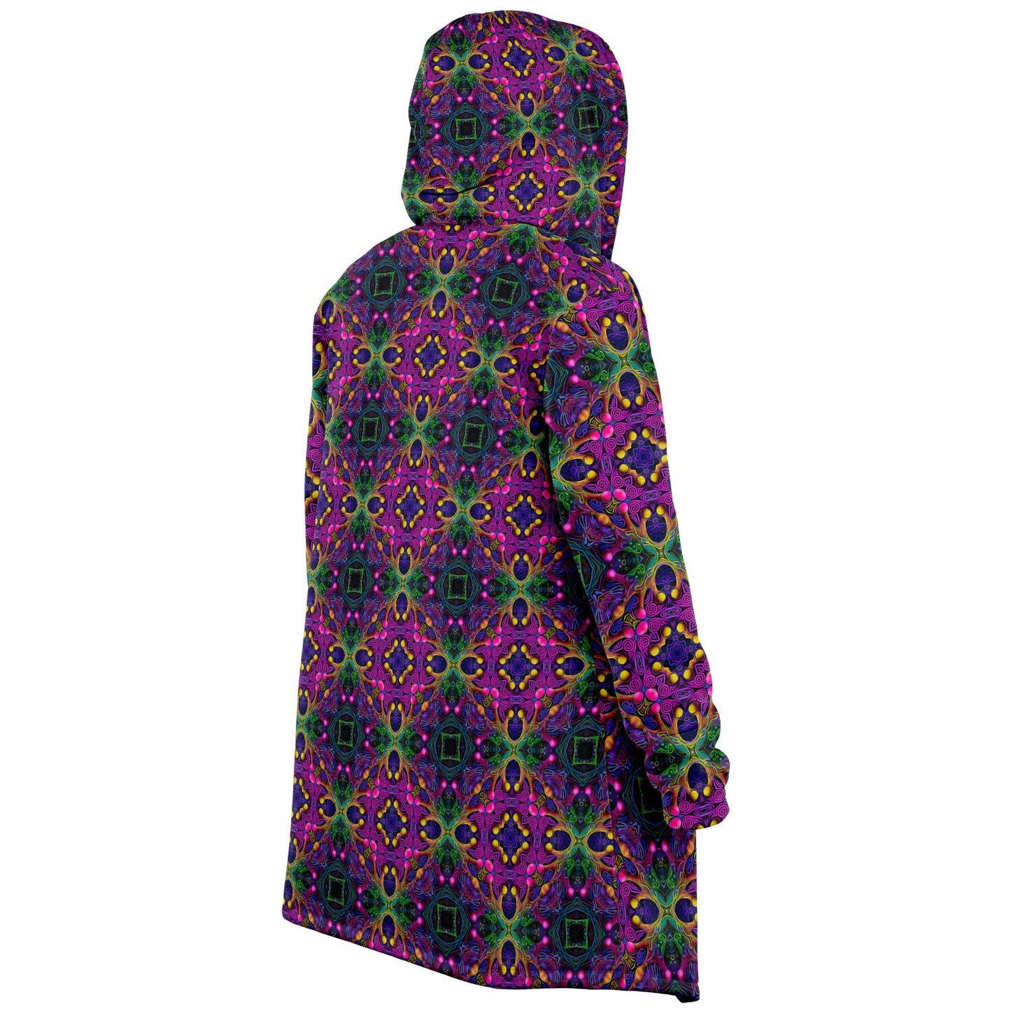 "Kiss Me Pattern" HOODED CLOAK