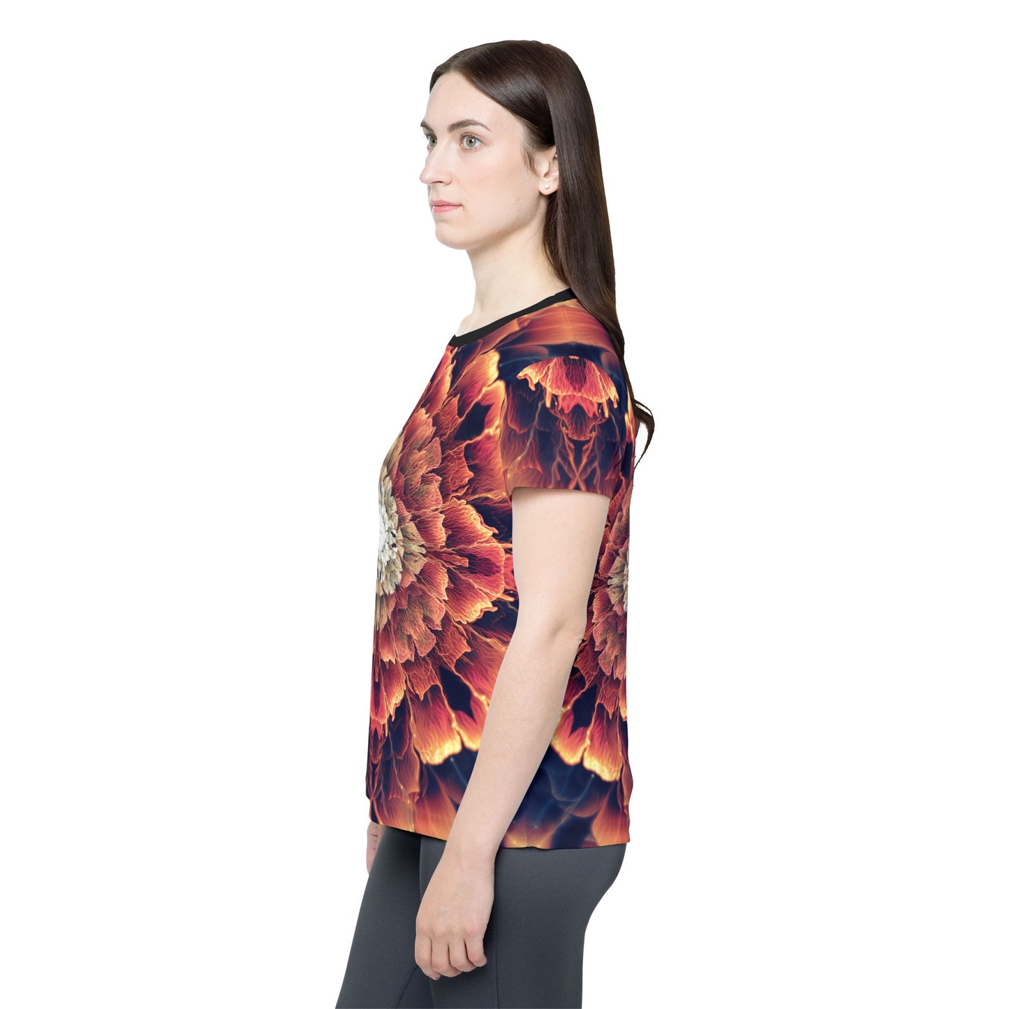"Mandala Bloom" (WOMEN'S) SPORT TEE