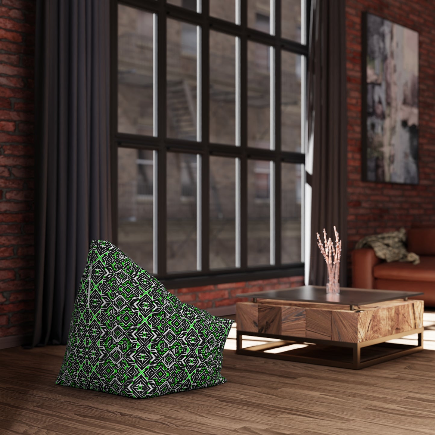 "Peruvian Pattern" BEAN BAG CHAIR COVER