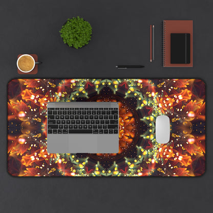 "Autumn Bloom" DESK MAT / MOUSE PAD (12x18)(12x22)(15.5x31)
