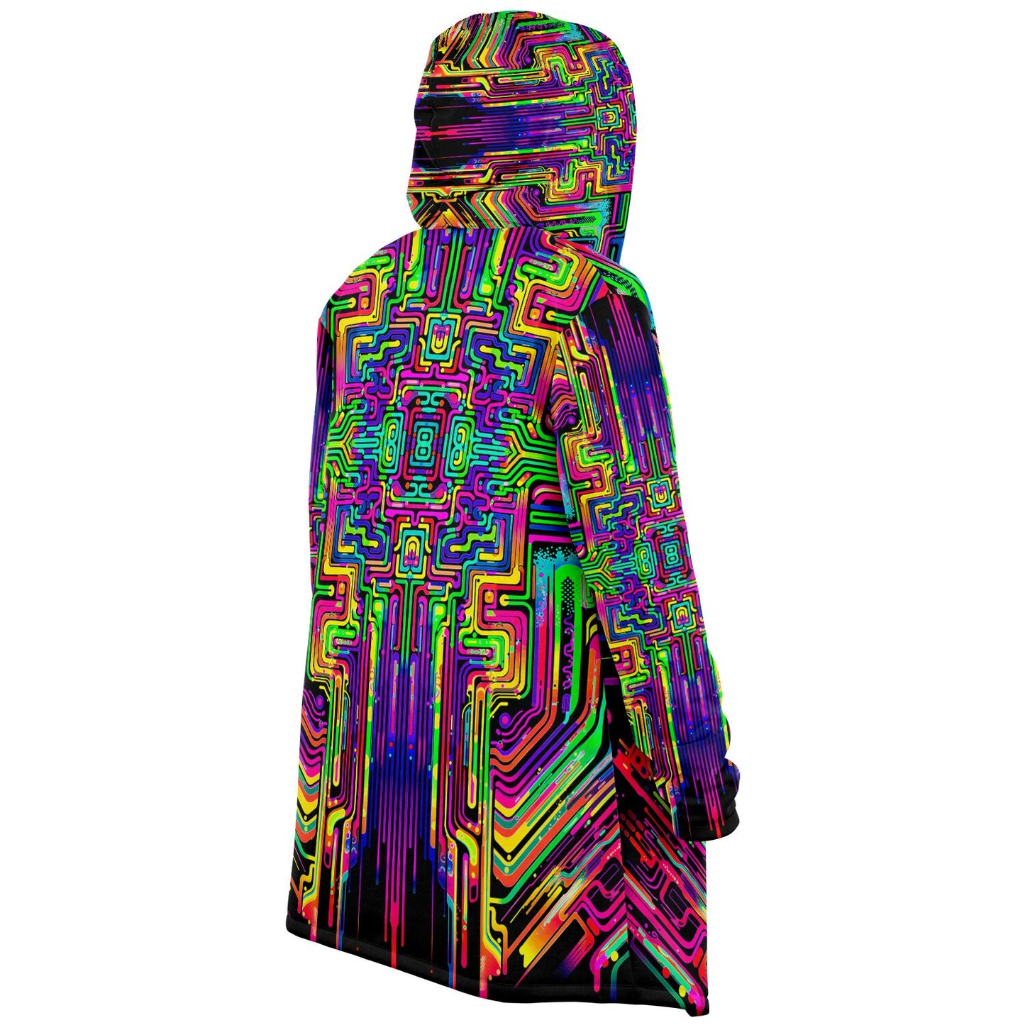 "Borg Rave" HOODED CLOAK