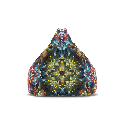 "Kaleidobloom" BEAN BAG CHAIR COVER