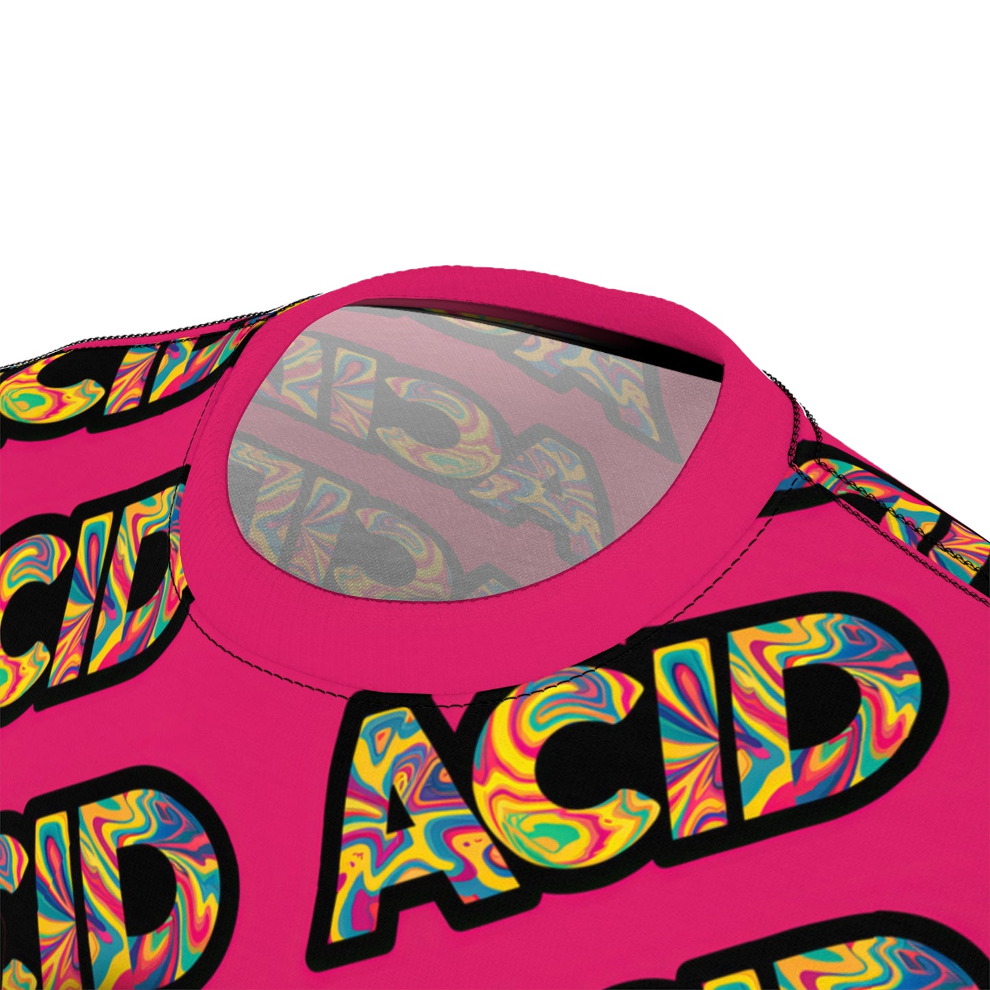 ACID Pattern Pink Premium Tee