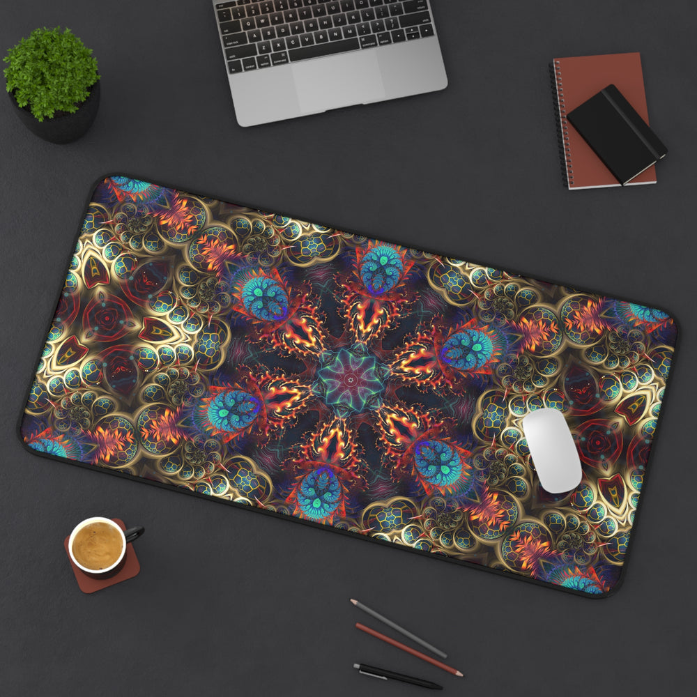 "Stimulous Mandala" DESK MAT (12x18)(12x22)(15.5x31)