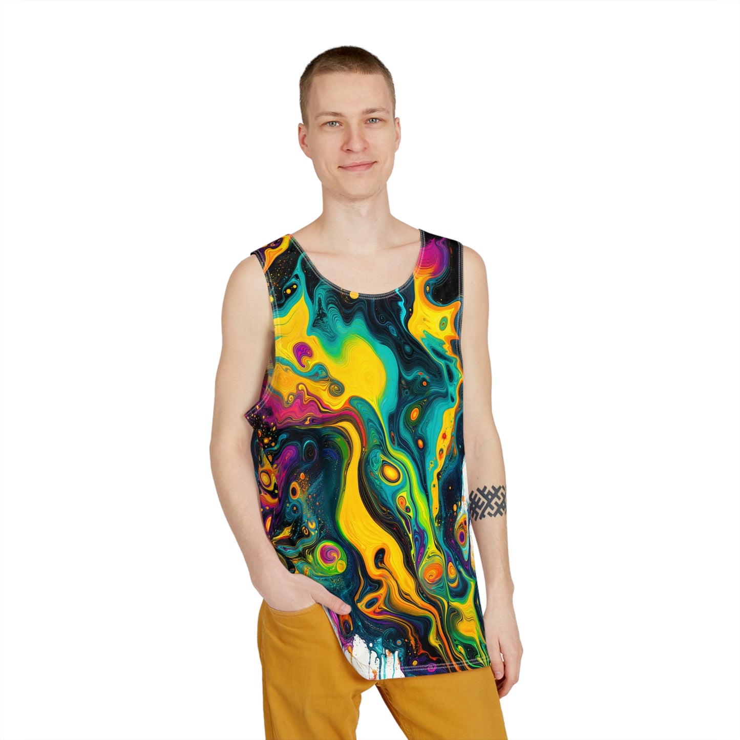 "Psywirl" MEN'S TANK TOP