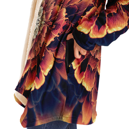 "Mandala Bloom" HOODED CLOAK