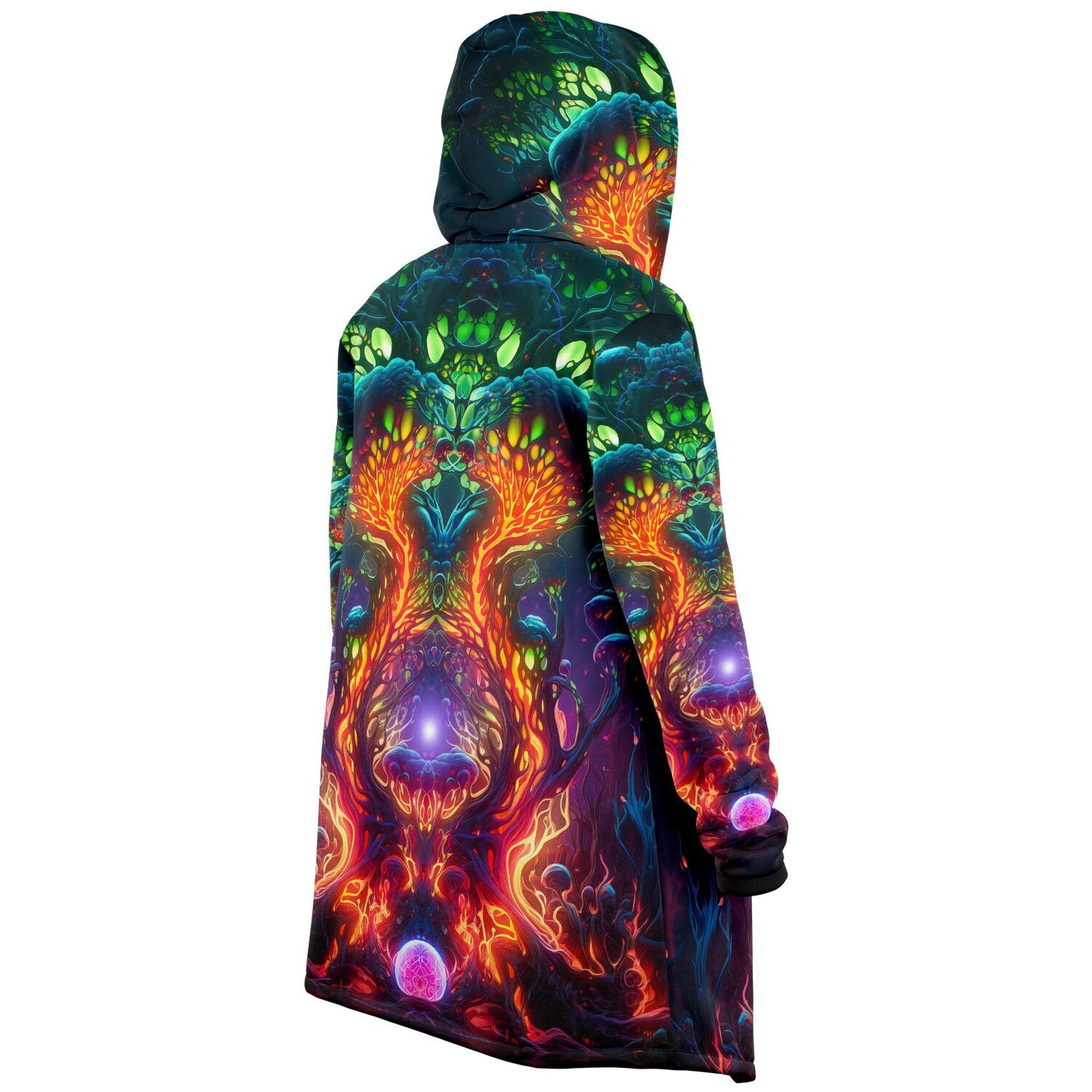 "Mush Dark So Color" HOODED CLOAK copy