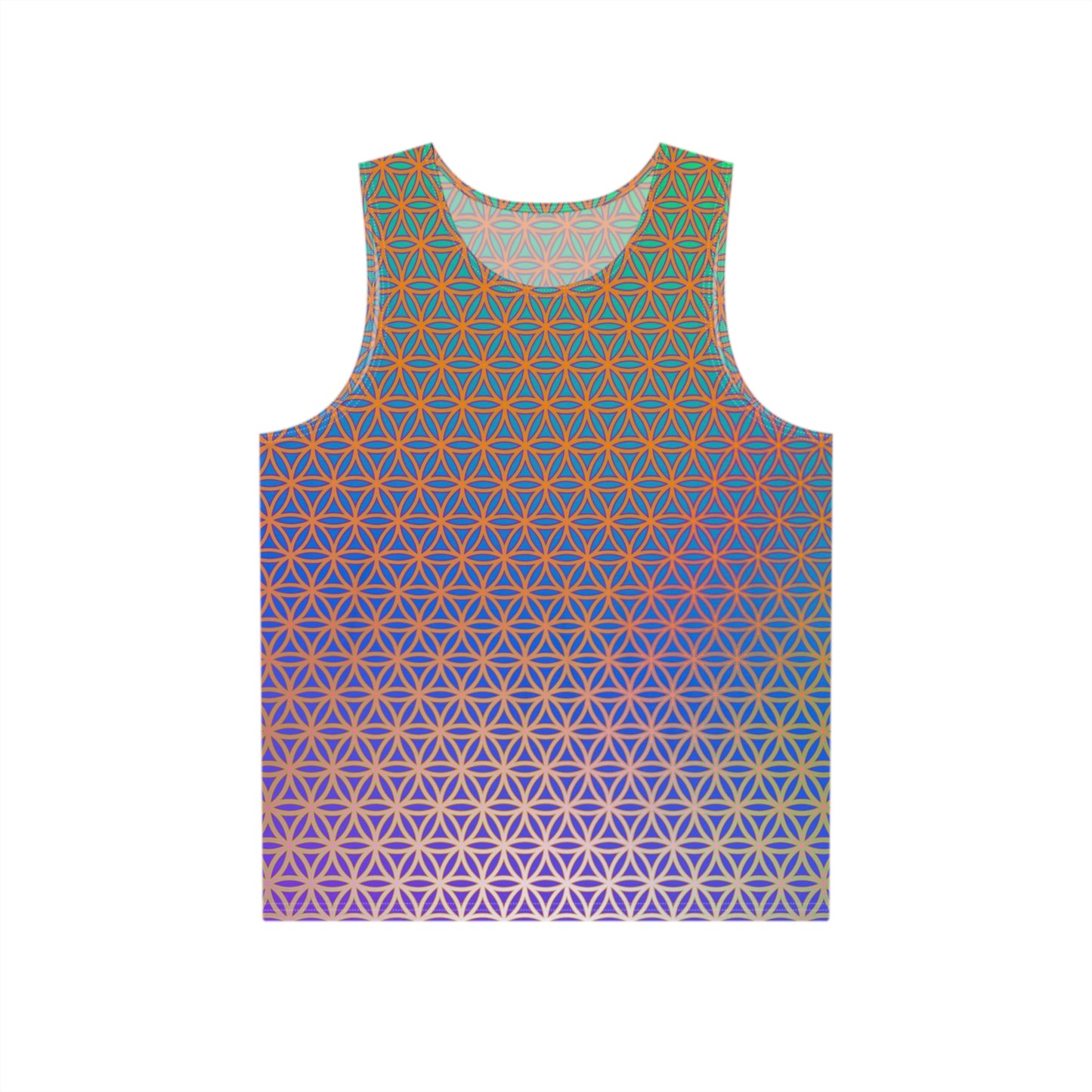 "Flower de Life (Top Version)" MEN'S TANK TOP