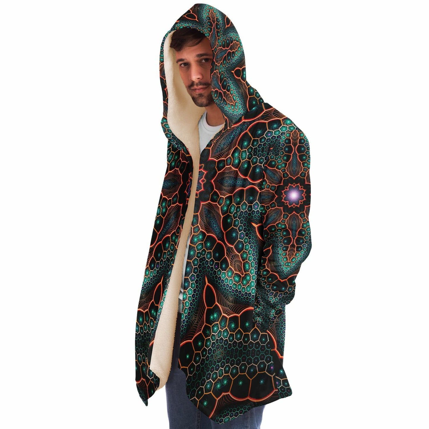 "Multiverse" HOODED CLOAK