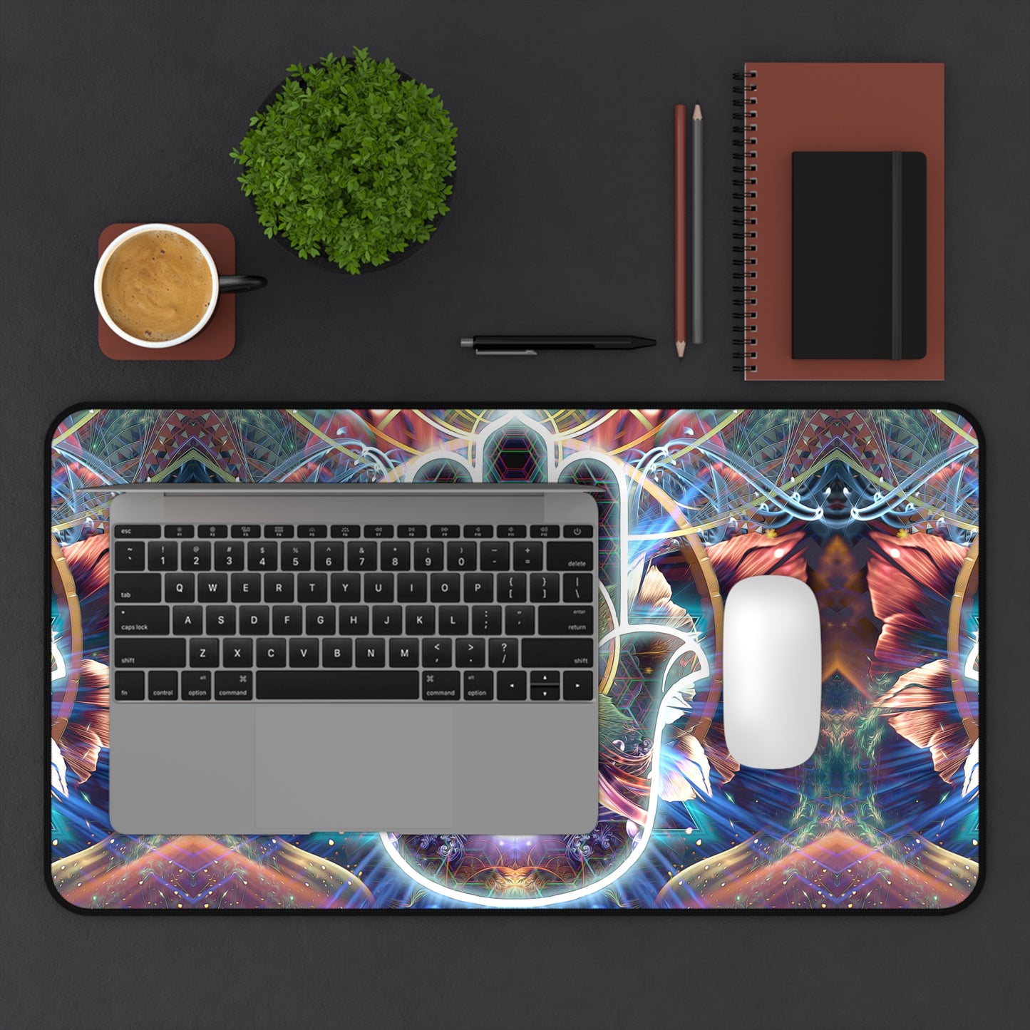 "Divine Protection" DESK MAT (12x18)(12x22)(15.5x31)