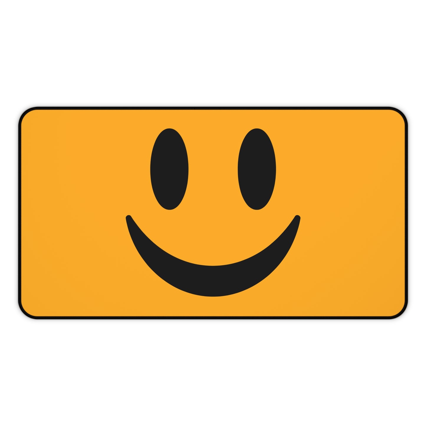 "Yellow Smiley" DESK MAT (12x18)(12x22)(15.5x31)