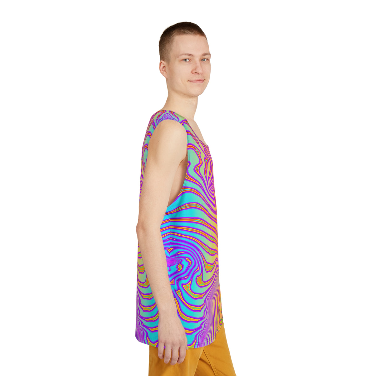 "Neon King" MEN'S TANK TOP