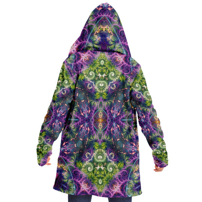 "Emergence Pattern" HOODED CLOAK