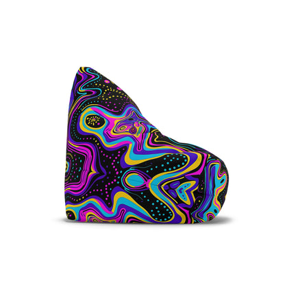 "Neon-Ray Vision" BEAN BAG CHAIR COVER
