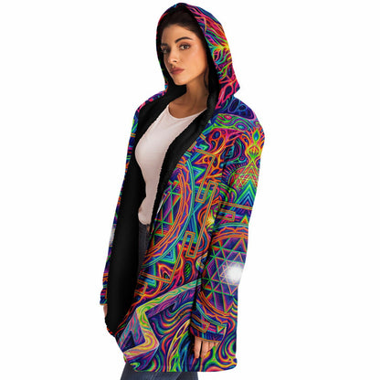 "Oh My Sri Yantra" HOODED CLOAK