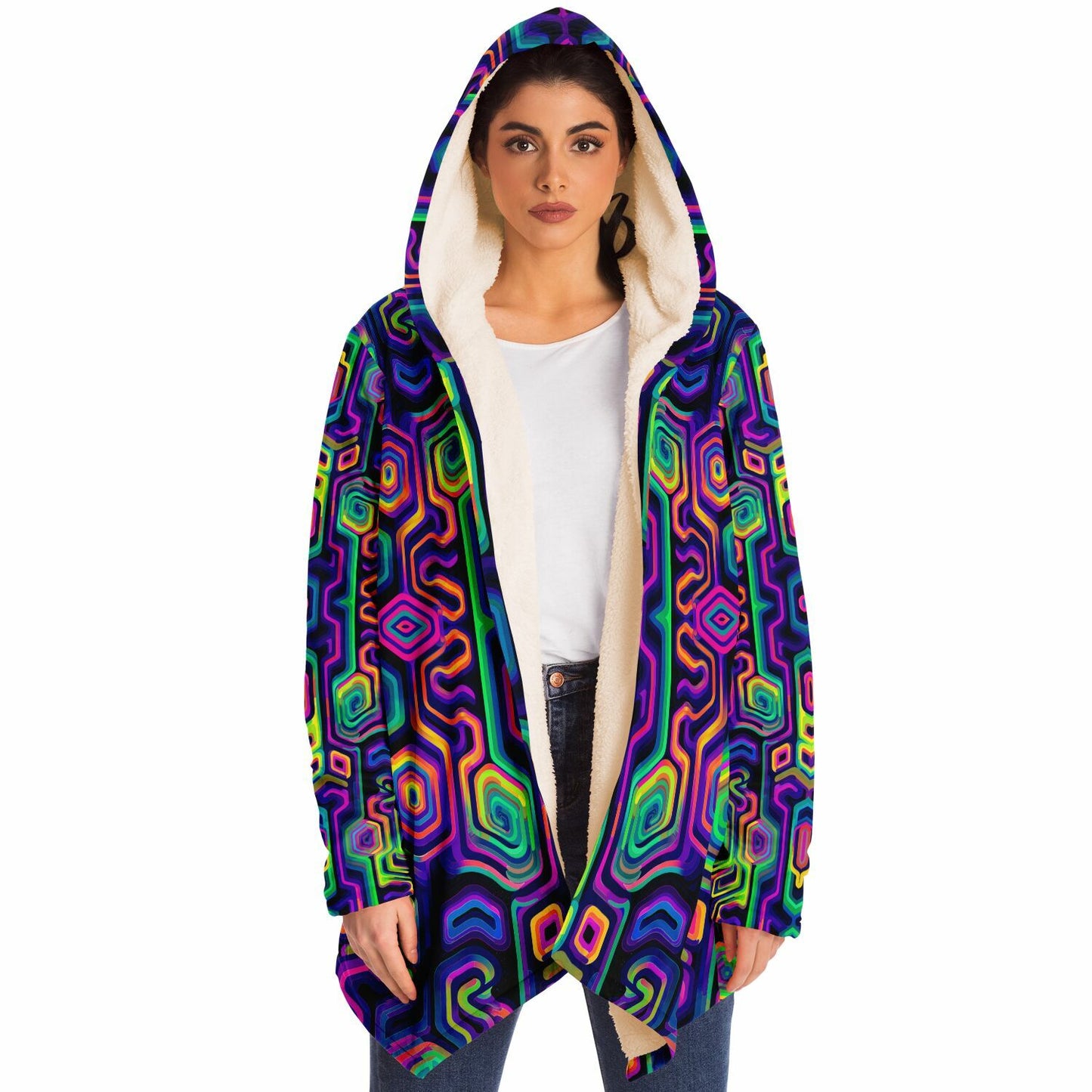 "Tripnotist Flip" HOODED CLOAK