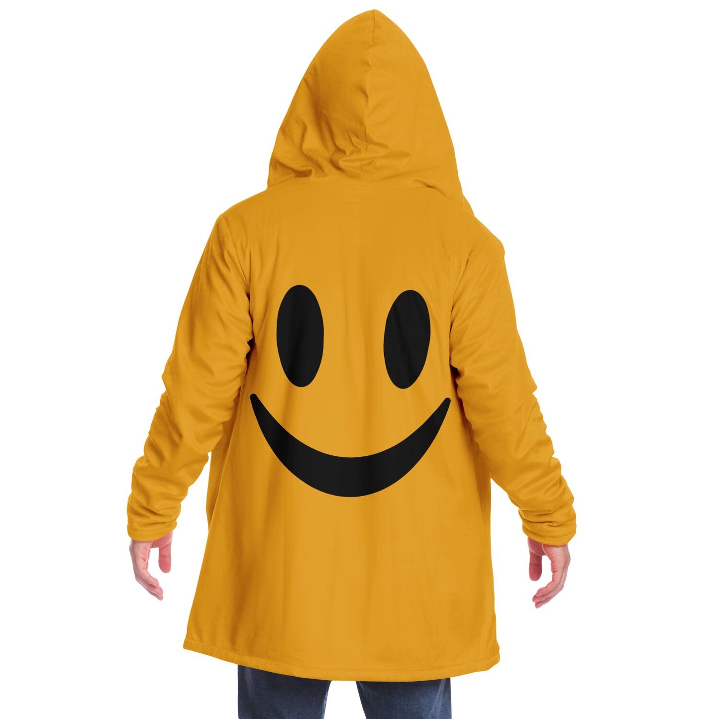 "Yellow Smiley" HOODED CLOAK