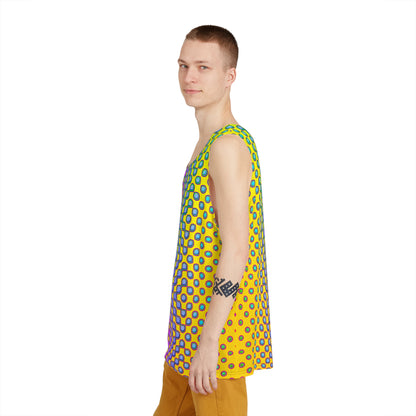 "Morphing Cycles Yellow" MEN'S TANK TOP