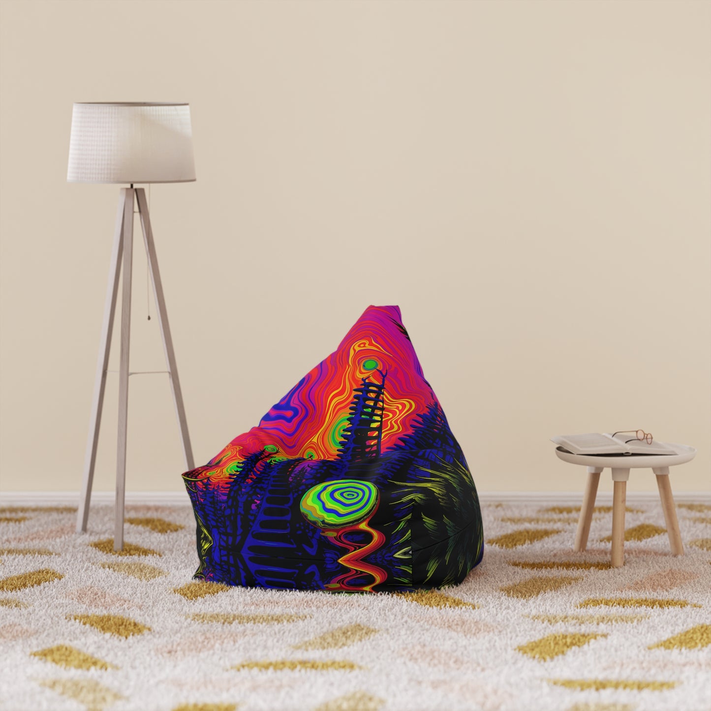 "Mushy Night" BEAN BAG CHAIR COVER