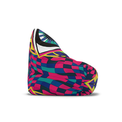 "All Seeing Checkers" BEAN BAG CHAIR COVER