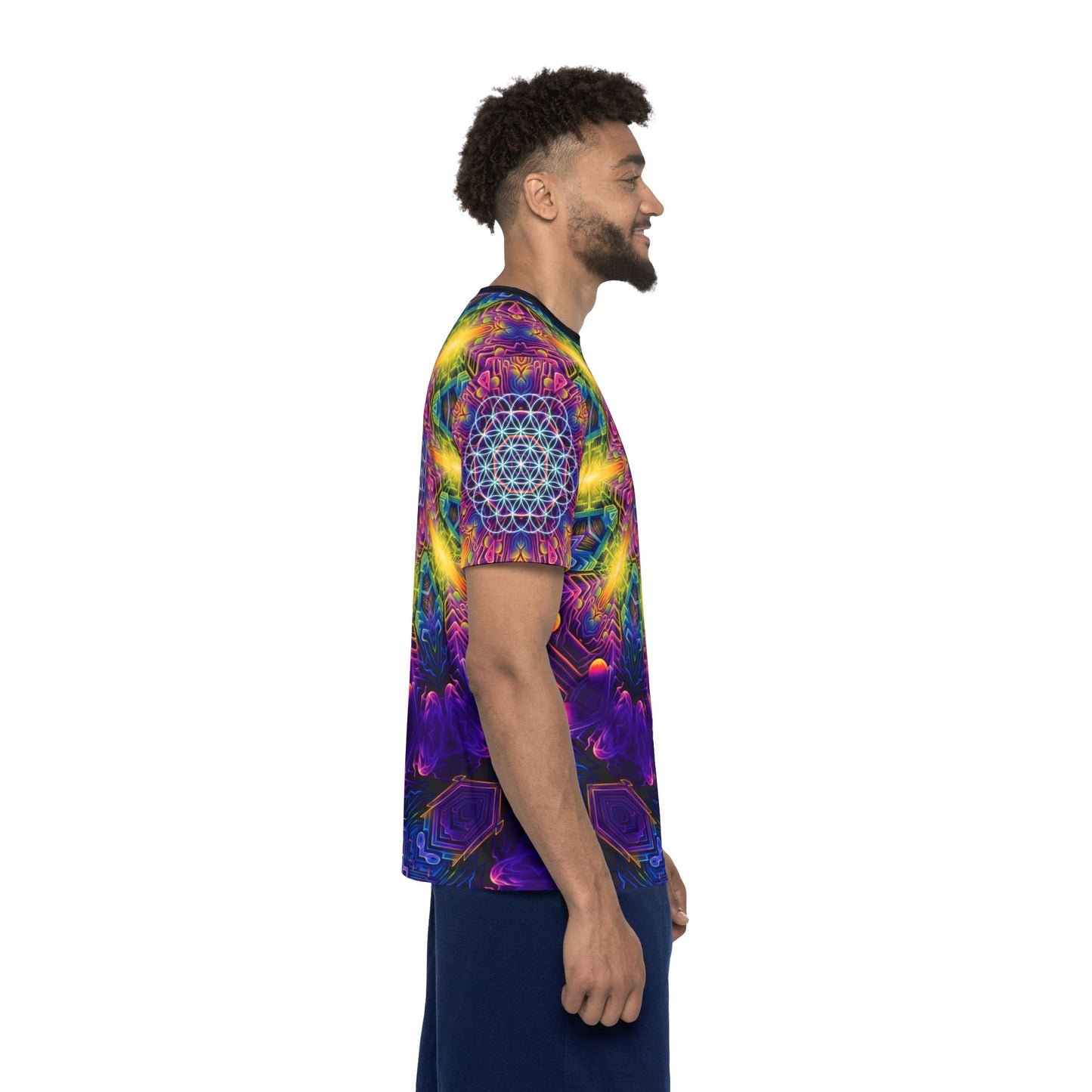 "DMandalaT" (MEN'S) SPORT TEE