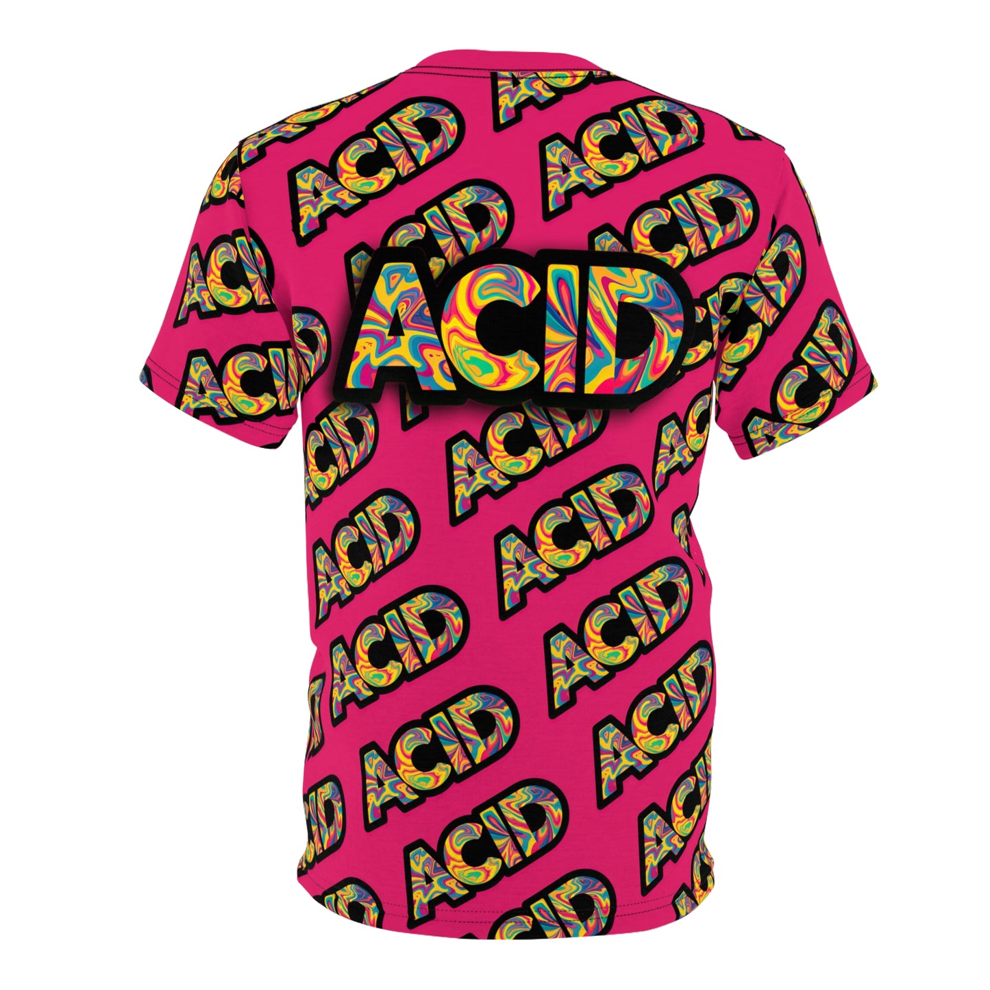 ACID Pattern Pink Premium Tee