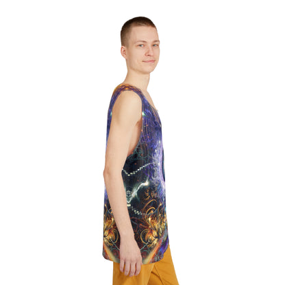 Flat lay of the Immortal Truth men's tank top.