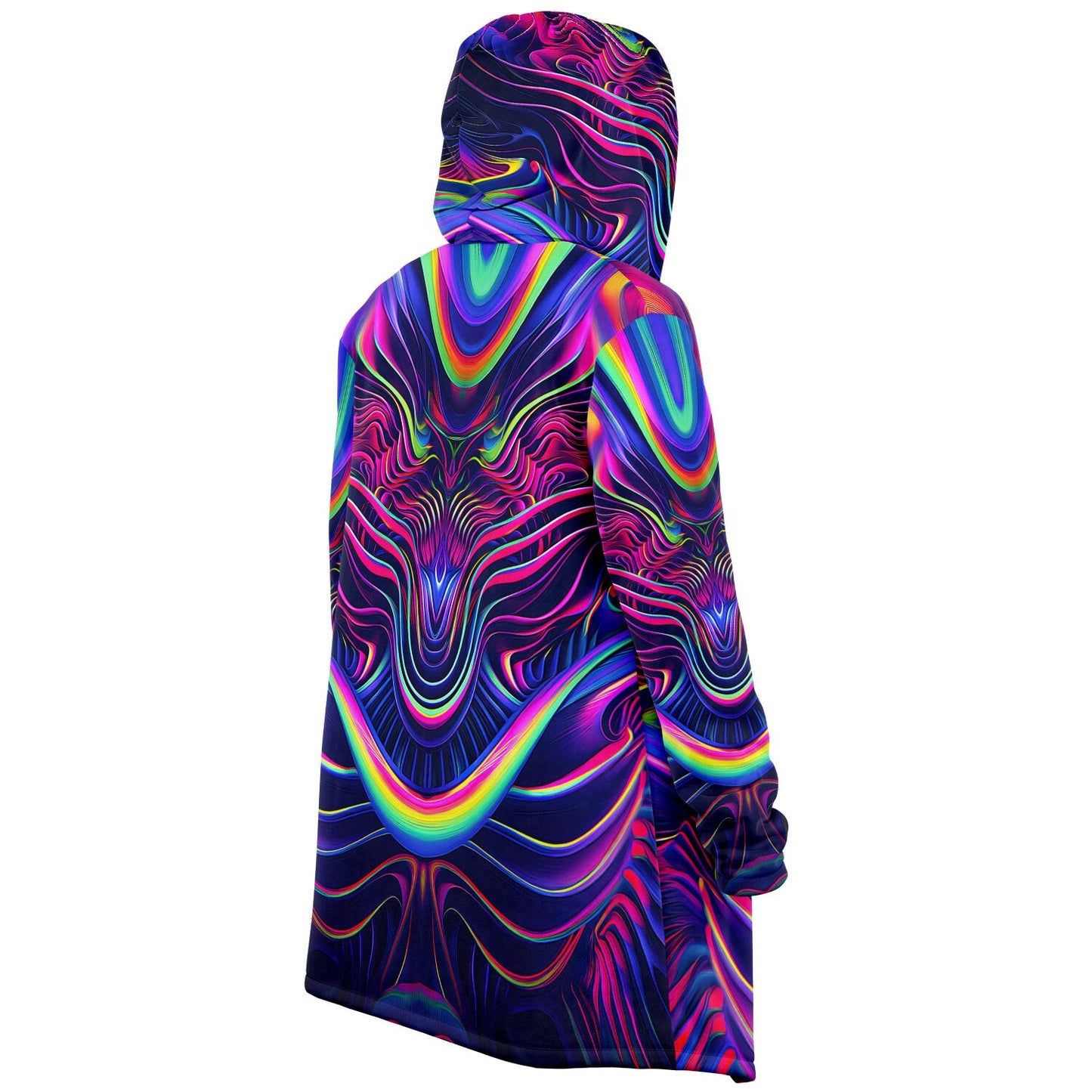 "The Neon Effect" HOODED CLOAK