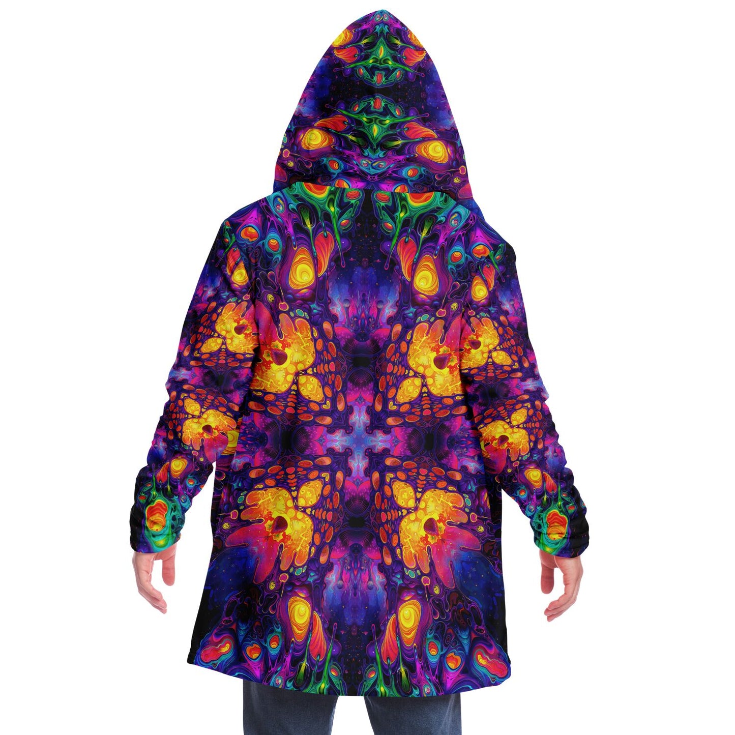 "Nebulon Burst" HOODED CLOAK