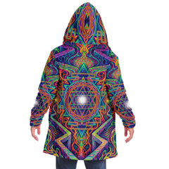 "Oh My Sri Yantra" HOODED CLOAK
