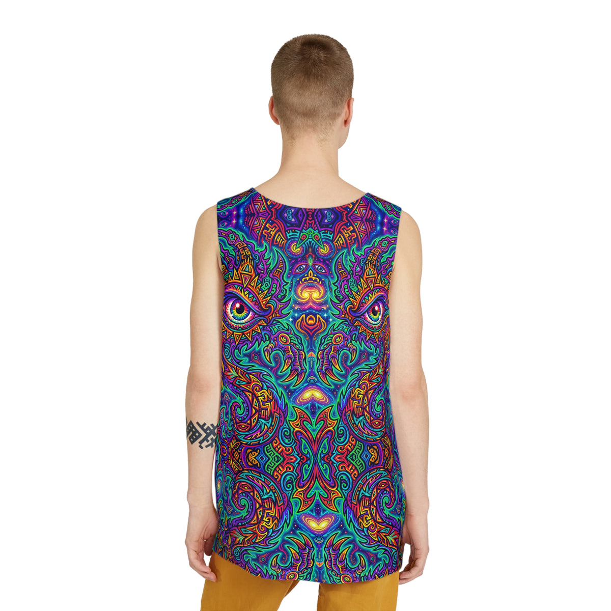 "Wrong Doors Kaleid" MEN'S TANK TOP
