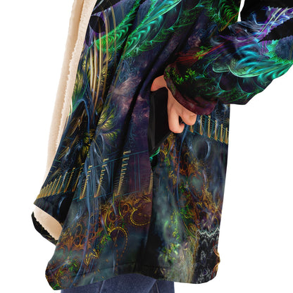 "Heightened Stroll" HOODED CLOAK