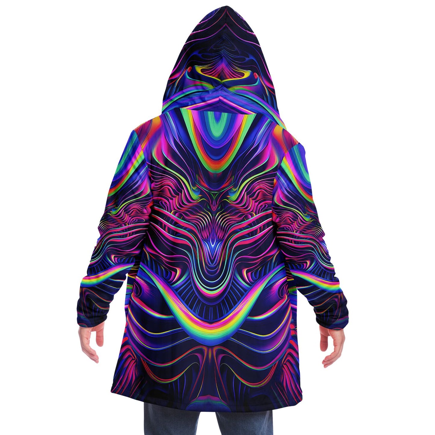 "The Neon Effect" HOODED CLOAK