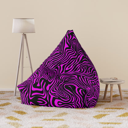 "Pink Zebra" BEAN BAG CHAIR COVER