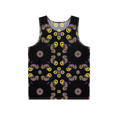 "Alien Smiles Lattice" MEN'S TANK TOP