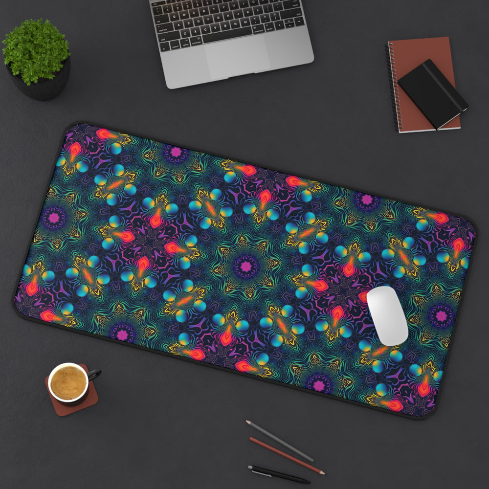 "Cosmic Fingerprint V2" DESK MAT (12x18)(12x22)(15.5x31)