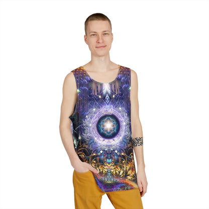 Back view of the Immortal Truth men's tank top.