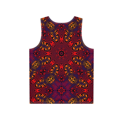 Catnip men's tank top shown from the back.
