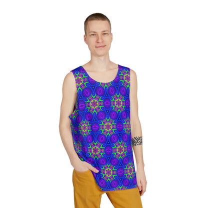 "Paradise Bloom (Zoom Out)" MEN'S TANK TOP