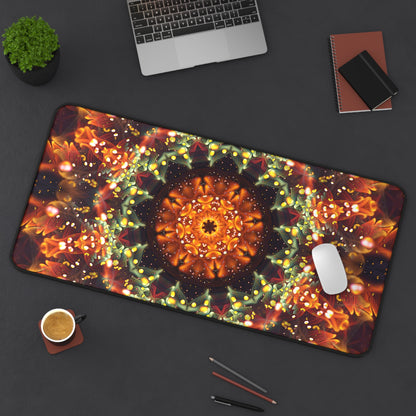 "Autumn Bloom" DESK MAT / MOUSE PAD (12x18)(12x22)(15.5x31)