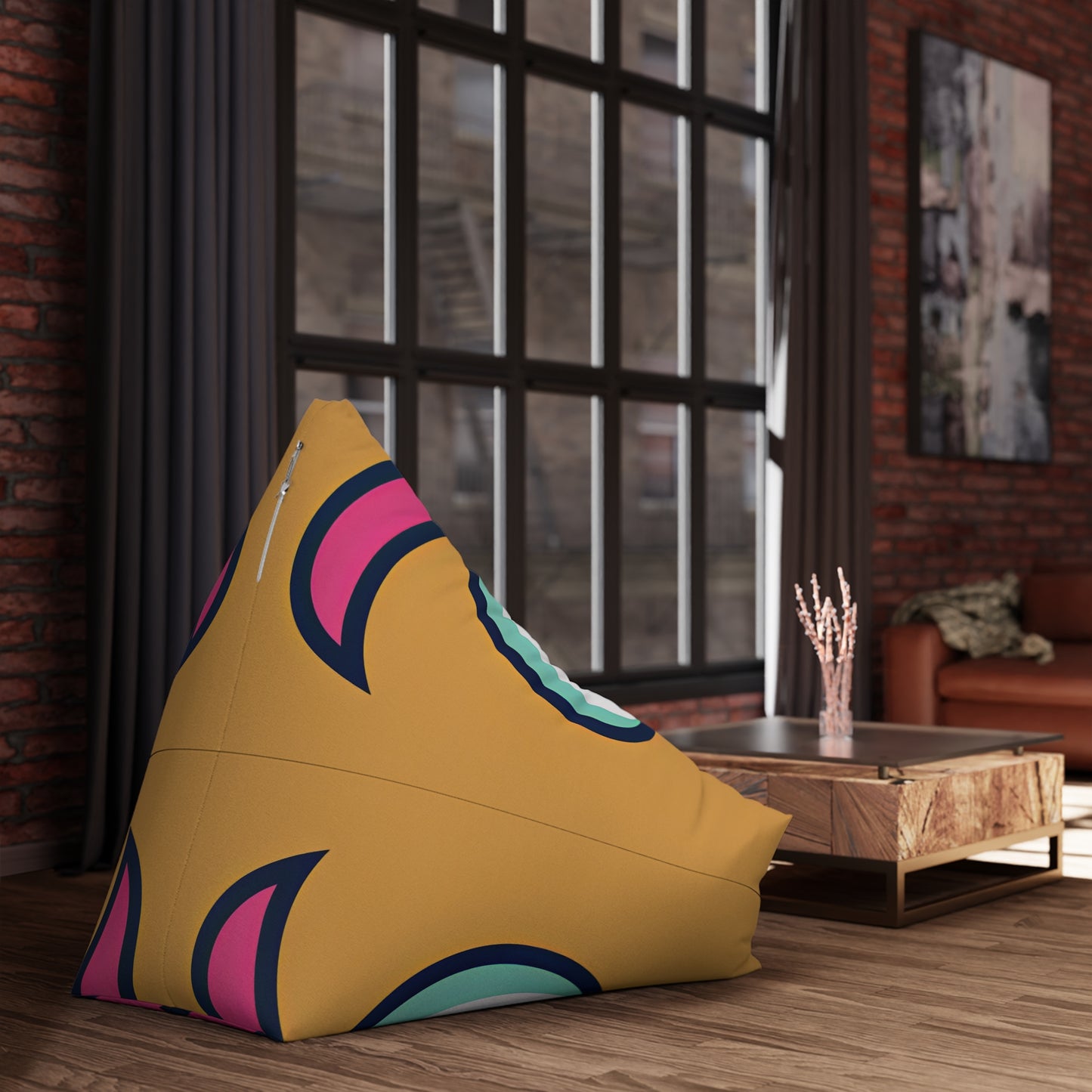 "Confused Face" BEAN BAG CHAIR COVER